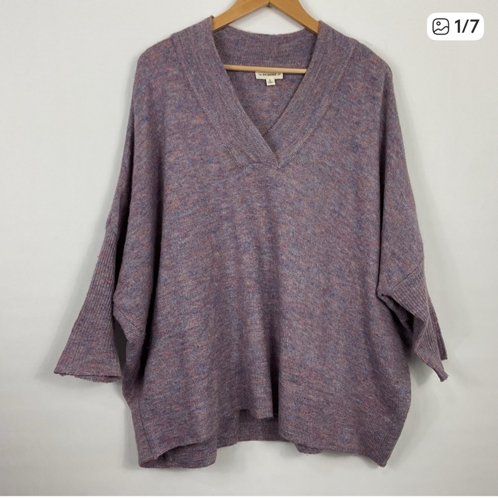 ee:some‎ Oversized Dolman V Neck Sweater Size Small
